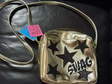 구리구리 별 모양 모티브 숄더백 골드 새상품 미사용