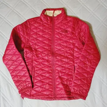 The North Face 레드 다운 자켓