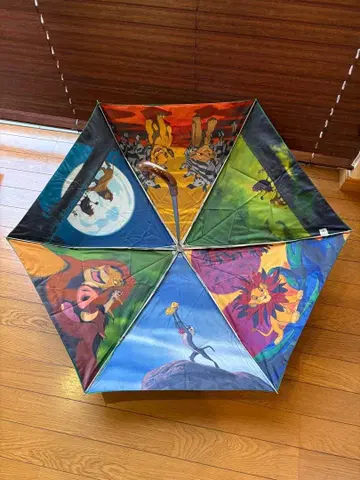 라이온 킹 접이식 우산