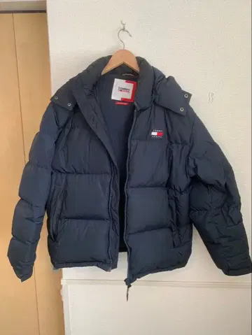 TOMMY JEANS 네이비 다운 자켓 L 사이즈