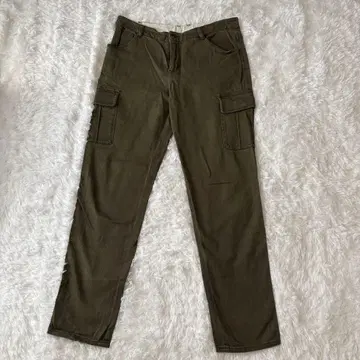 MK MICHEL KLEIN 여성용 카고 팬츠 L 카키 이토킨