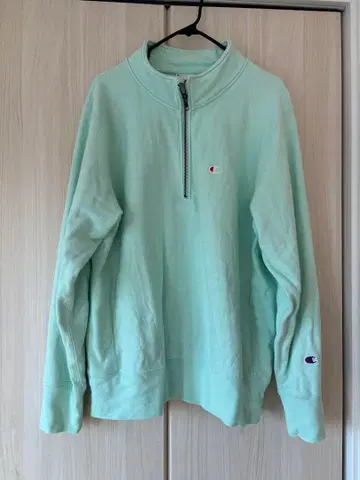 챔피온 리버스 위브 하프 지퍼 트레이닝복 맨투맨 L 사이즈