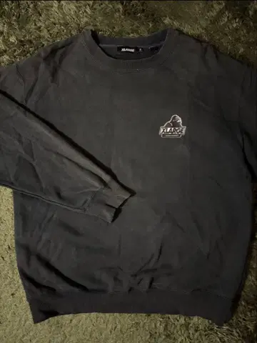 XLARGE 블랙 맨투맨 트레이닝복 XL