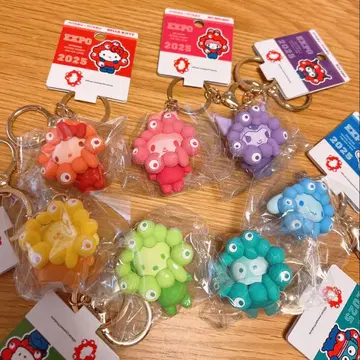 산리오 미야쿠미야쿠 키링 최애 컬러 전 7종 미사용 새상품