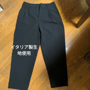 MACKINTOSH 블랙 슬랙스