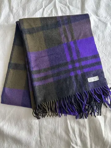 Joshua Ellis 체크 무늬 스톨 새상품급