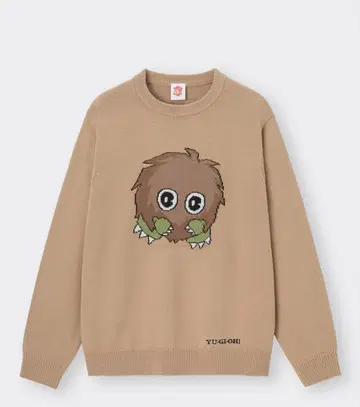 [ 미사용품 ] Yu-Gi-Oh! 밤 크리보 니트 풀오버 XL 사이즈