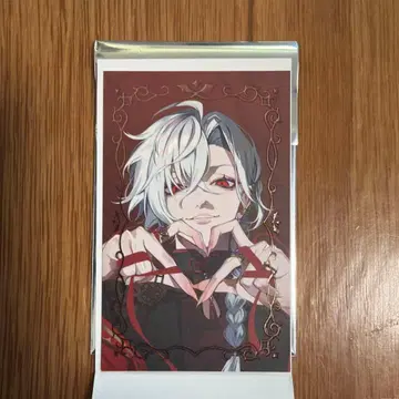 니지산지 쿠츠하 팝업 사진풍 카드 레어 금박