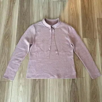 아나이 스웨터 36 핑크 반짝반짝