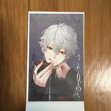 니지산지 쿠츠하 팝업 사진풍 카드 레어 금박