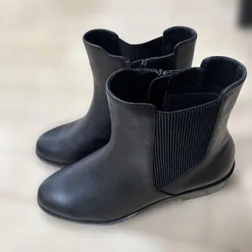 블랙 사이드 고어 부츠 23.5cm EE 새상품