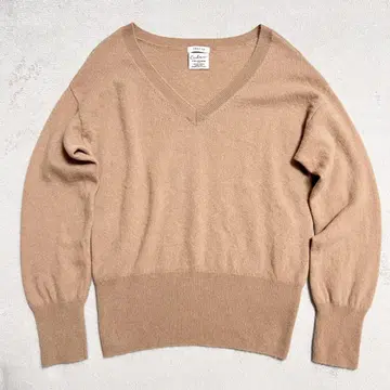 캐시미어 100% 고급 FRAY ID 니트 스웨터 R-8309