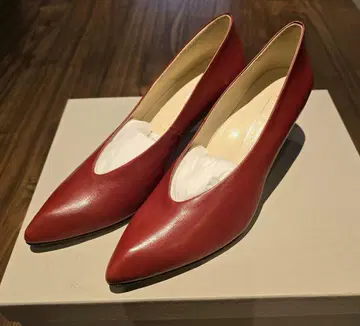 YOSHITO 빨간색 스틸레토 하이힐