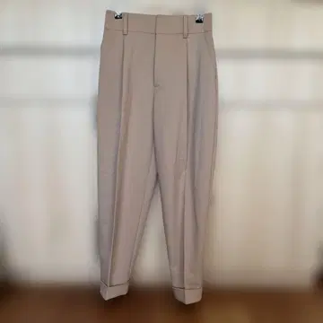 하이웨스트 페그탑 팬츠