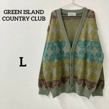 GREEN ISLAND COUNTRY CLUB 가디건 L