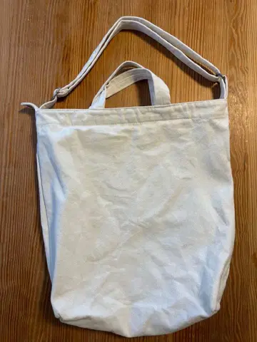 화이트 숄더백 토트 스타일 2way