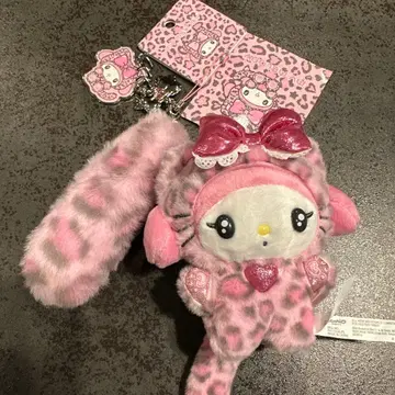 [산리오] 갸루 고양이 마이멜로디 스트랩 마스코트 홀더