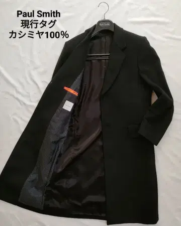 Paul Smith 현행 택 캐시미어 100% 체스터 코트 폴스미스