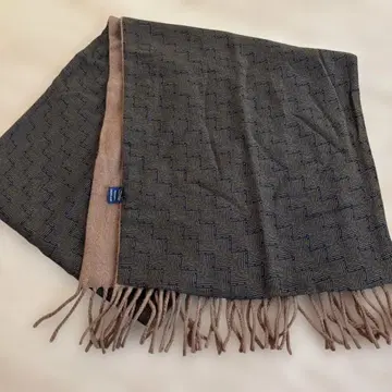 MODA EGREGIA 실크 울 캐시미어 브라운 머플러