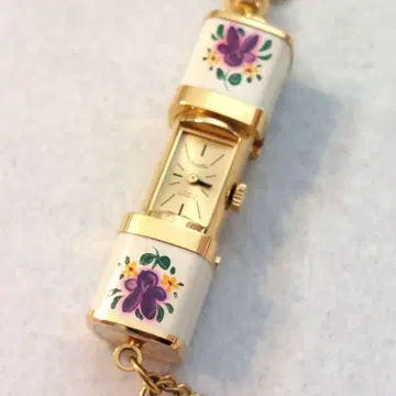 [레어 새상품급 작동품] 챈들러 수동 와인딩 목걸이 시계