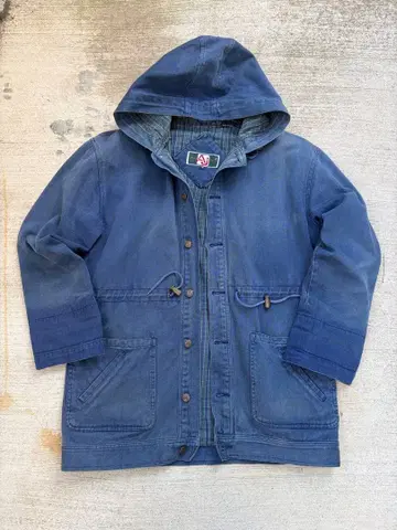 ANDY JOHONS 90s 데님 커버올 후디