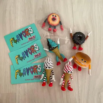 FLAVORS Vol.3 캡슐 토이 세트 6개