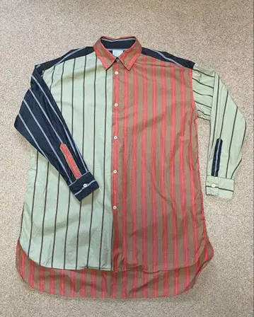 폴스미스 스트라이프 패턴 긴팔 셔츠