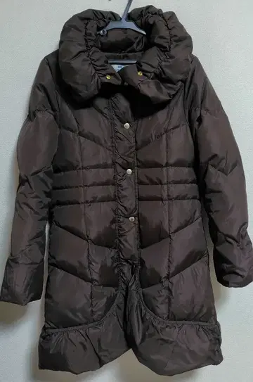 Viaggio Blu 다운 코트 사이즈 2 브라운