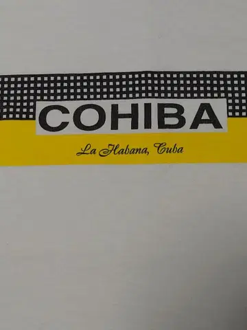 COHIBA 화이트 T셔츠 L 사이즈