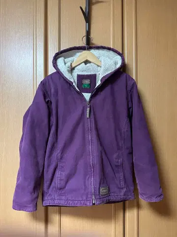 C.E. SCHMIDT 후드 부착 퍼플 자켓 L