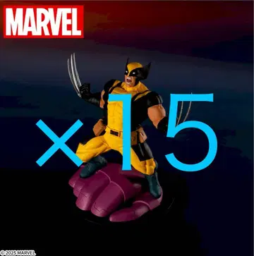 MARVELACT/CUT 프리미엄 피규어 '울버린' x 15