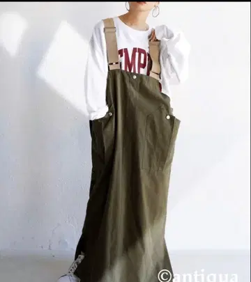 안티카 살로펫 스커트 오버롤 스커트 원피스