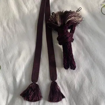 보라색 신사 겉옷 끈 2개 세트