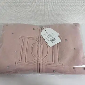 다리치 Darich DD 로고 비쥬 지퍼 후드티 핑크