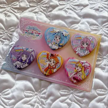 히로프리/프리티 봉투/캔뱃지