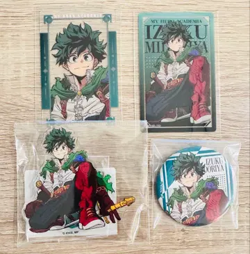 히로아카 미도리야 JF2025 아크릴 스탠드 캔뱃지 클리어 카드