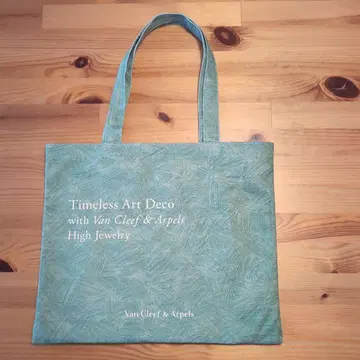 반 클리프 아펠 타임리스 아르데코 토트백