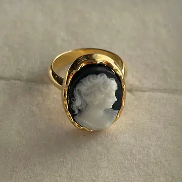 빈티지 카메오 반지