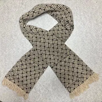 John branigan 대형 트위드 포켓 부착 스톨