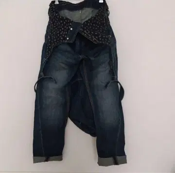 [레어] gimmick 변형 데님 팬츠 00s