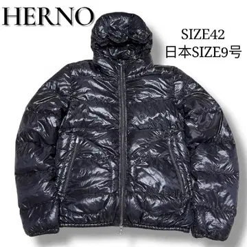 사이즈 9 M herno 후드 숏 다운 자켓