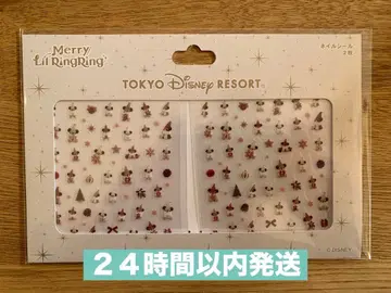새상품 리루린린 네일씰 2장 세트 디즈니 크리스마스 2025