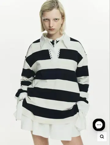 Bibiy. FRANCINE RUGBY TOP 비비