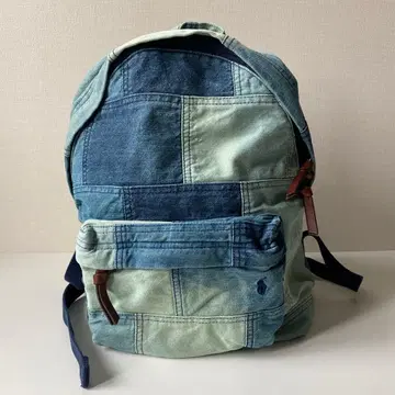 POLO 랄프 로렌 백팩 데님 패치워크 빈티지 가공