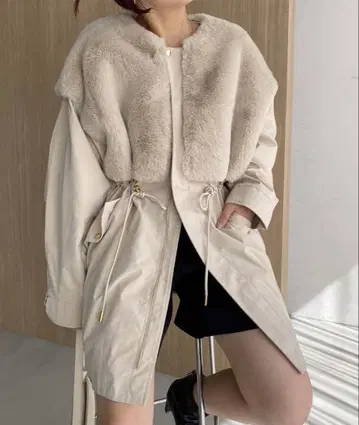 퍼 도킹 모즈 코트 카프리슈레마쥬