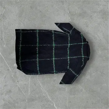 새상품급 FUR FUR 코트 스탠다드 체크