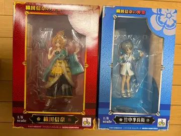 오다 노부나의 야망 오다 노부나 타케나카 한베에 피규어 미개봉 새상품