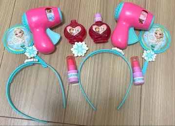 안나와 눈의 여왕 헤어 메이크업 세트