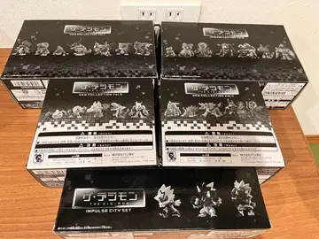 더 디지몬 뉴 컬렉션 1 2 3 4 임펄스 시티 세트