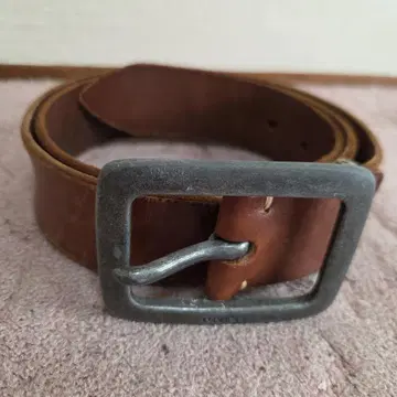 Levi's 가죽 캐주얼 벨트 브라운